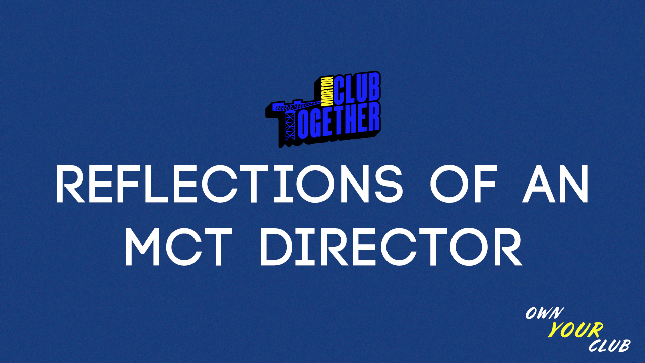 Reflections of an MCT Director